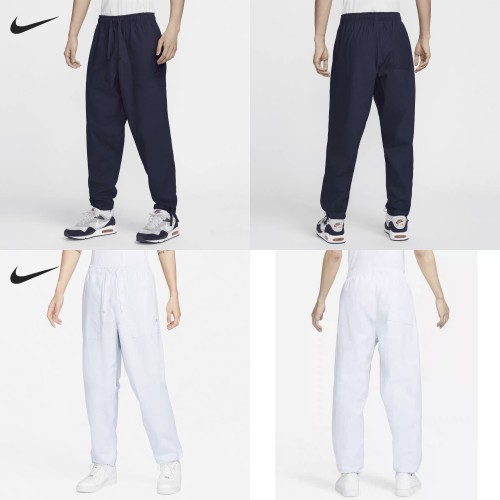 Nike/耐克男子纯棉轻便简约运动休闲宽松直筒长裤FN3097-043-410