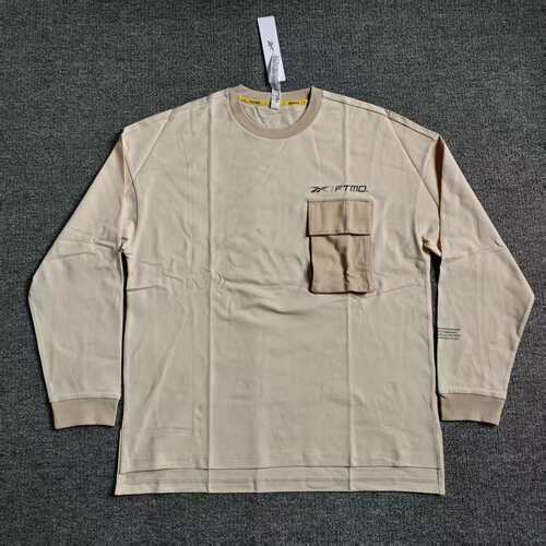 Reebok锐步Futuremade联名男子圆领纯棉长袖T恤22CFR403U