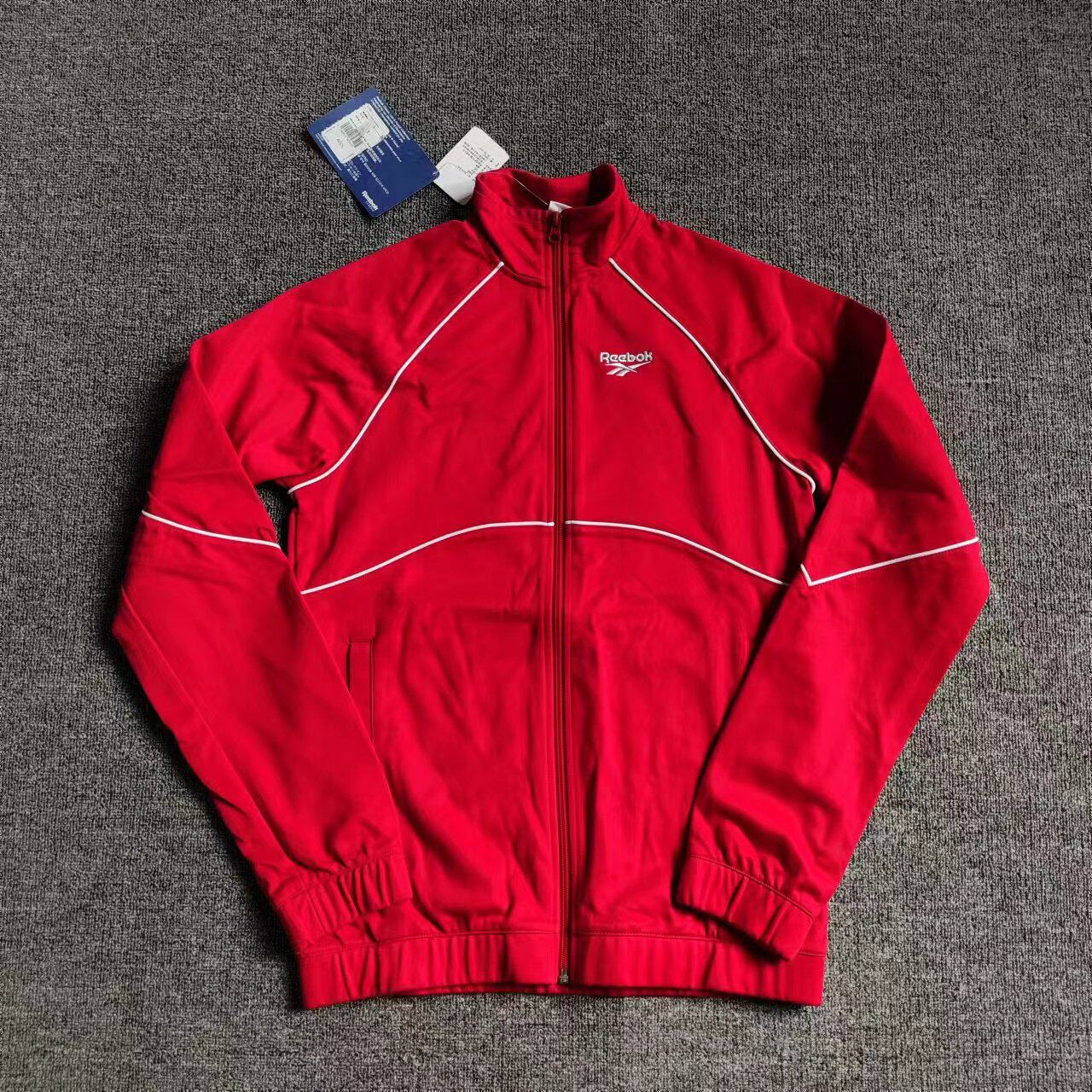 reebok锐步艾弗森男子篮球运动拉链立领夹克外套fi1755