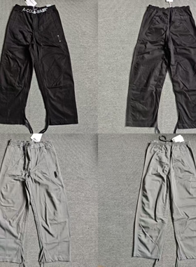 葡萄牙产原4999A-COLD-WALL*ACW冷墙男子松紧系带工装裤ACWMB153