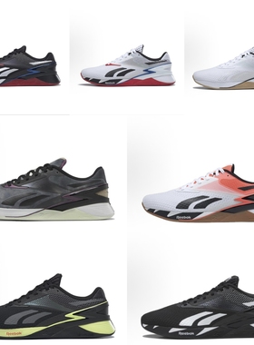 Reebok男Nano X3训练鞋HR1423HQ6687HP6074HP6073HP6046HP6042
