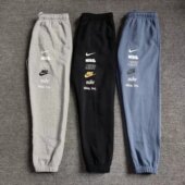 063 Nike 491 DX0796 010 耐克男款 加绒保暖针织运动休闲收口长裤