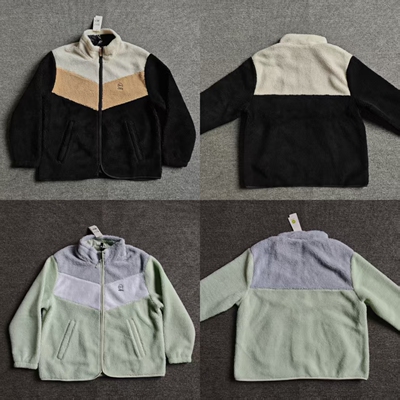 Adidas/阿迪达斯NEO男女运动休闲羊羔绒外套HY9650 HY9653