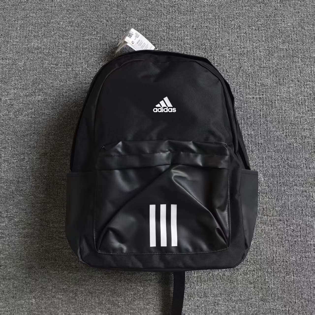 ADIDAS阿迪达斯男女情侣经典运动户外三道杠书包双肩背包 HG0348