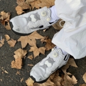 100072099 FURY充气复古跑鞋 Eames联名 Reebok锐步男女PUMP