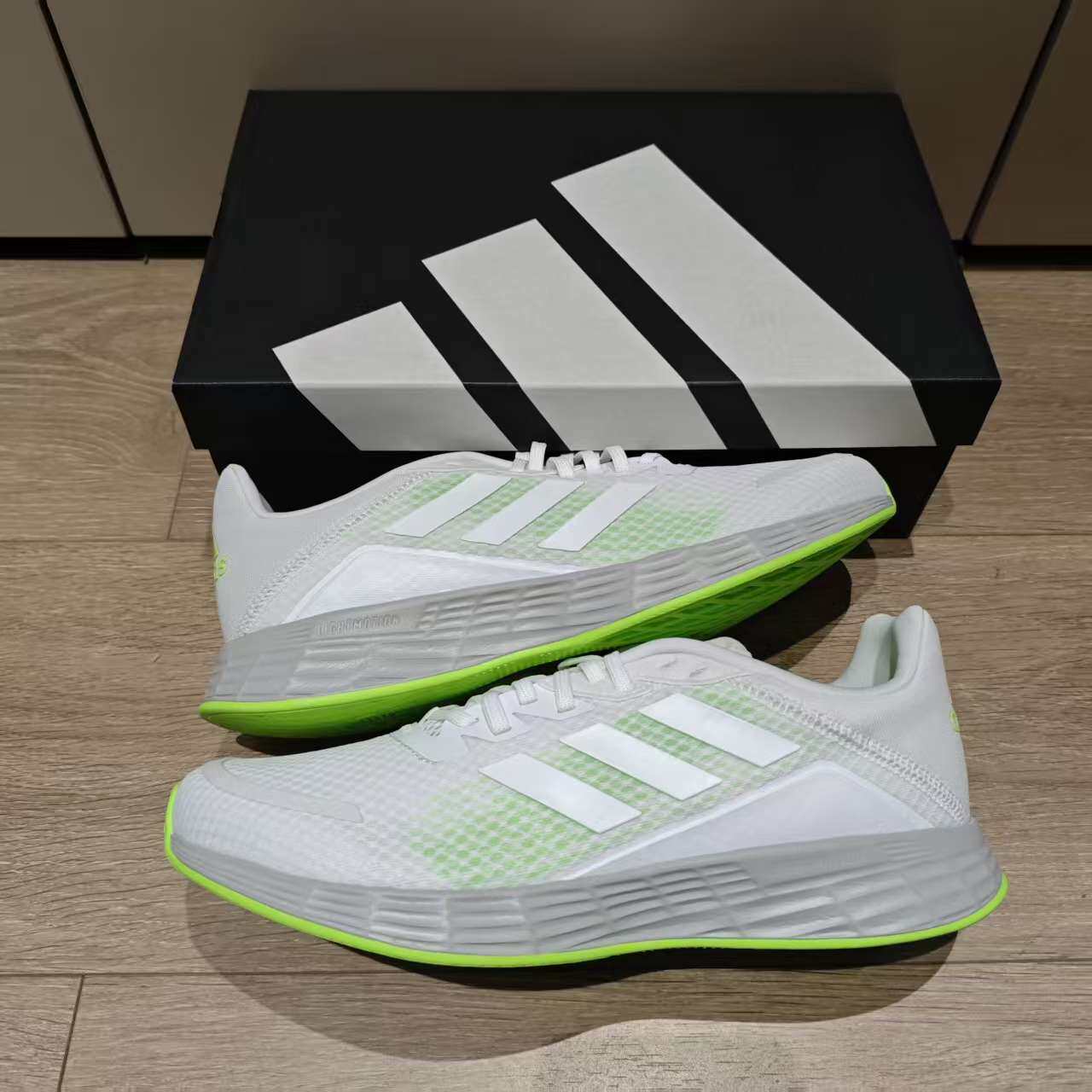 阿迪达斯ADIDAS DURAMO SL男子轻便网面透气减震休闲跑步鞋H04625