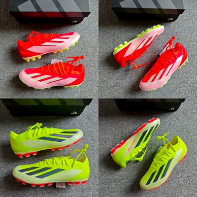 ADIDAS阿迪达斯X CRAZYFAST高端AG短钉人草足球鞋男ID0271IF0650