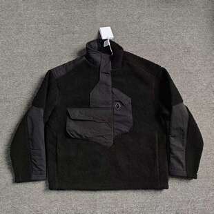 A-COLD-WALL*ACW冷墙男子立领半拉链羊羔绒机能风夹克ACWMO183