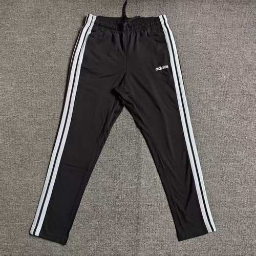 阿迪达斯Adidas男款经典三条纹针织薄款卫裤休闲运动长裤 KA8348