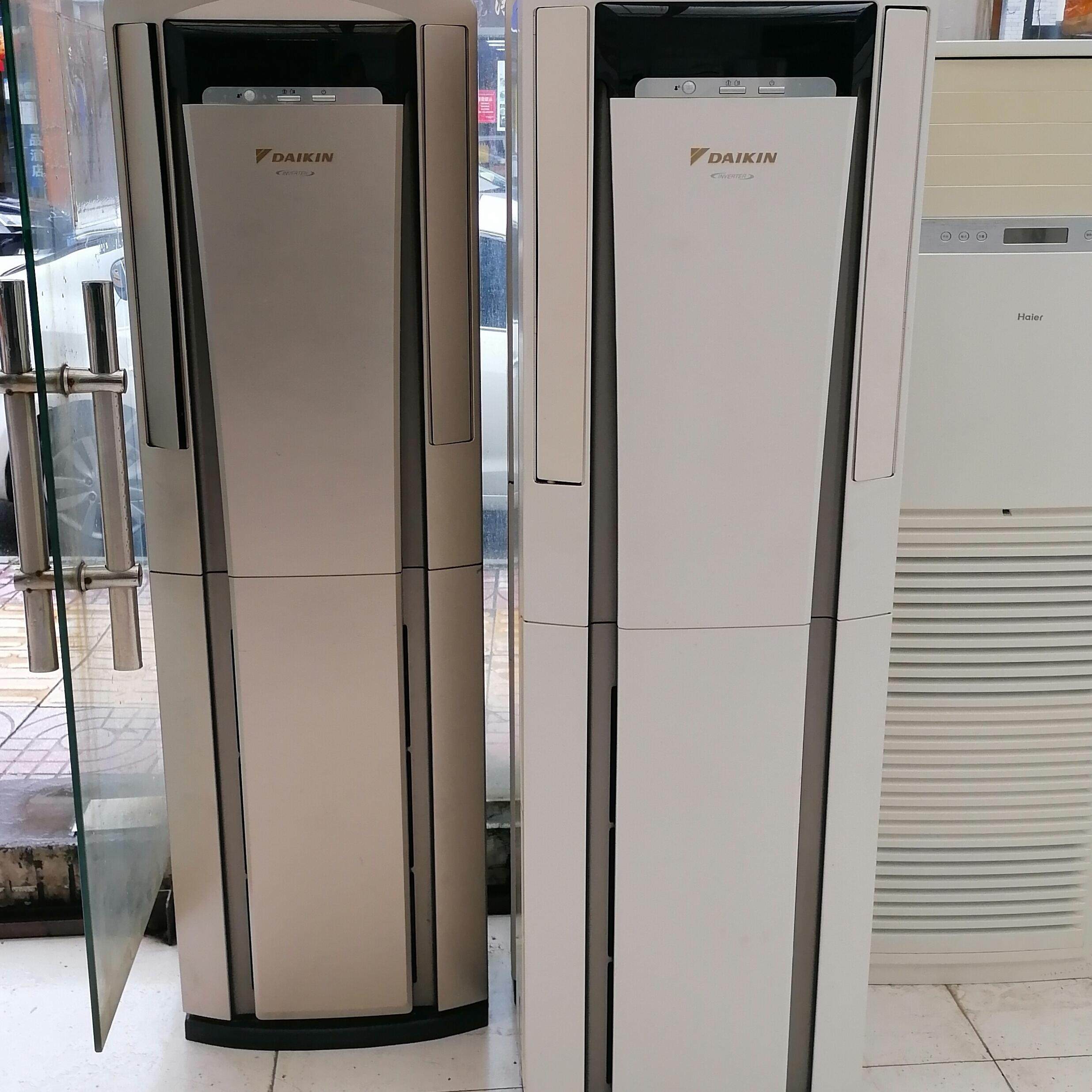 【南京二手空调】格力美的大金三匹3P变频柜机空调--20年老店
