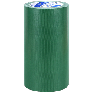 加宽布基胶带高粘度耐磨货车篷布修补专用胶带强力防水三防布彩条集装袋雨棚苫布固定太阳伞破洞修复绿色胶布