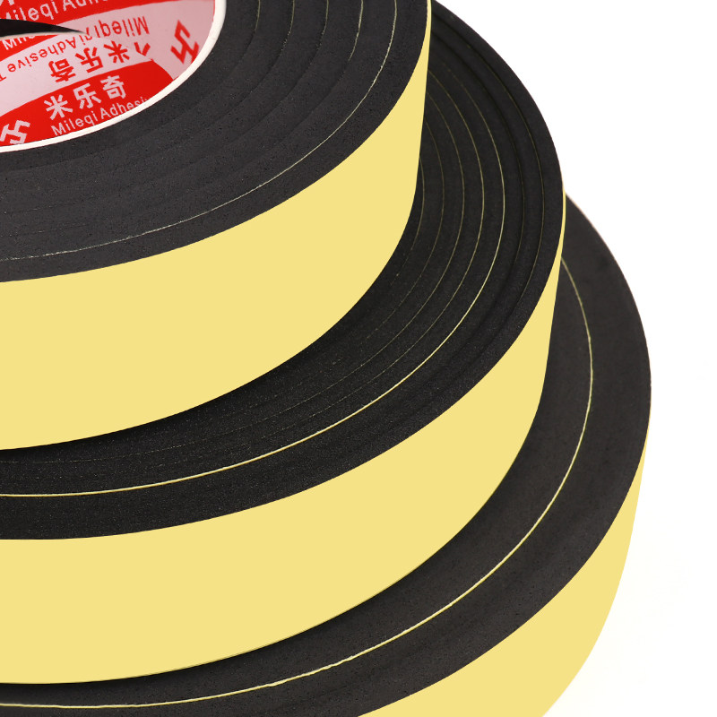 Điều EPDM EPDM bọt rung tự dính cao su xốp cao su tiếng ồn giá đỡ hộp tủ niêm phong dải