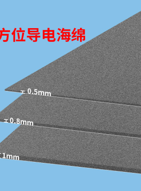电脑cpu显卡液金防护海绵gpu液金防侧漏防流动液态防外漏导电棉片