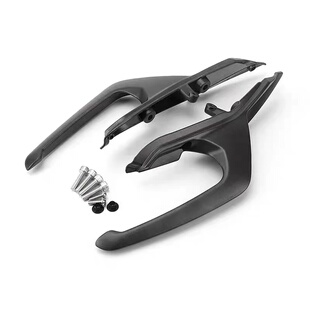 适用于凯旋Trident660 改装新款后扶手 乘客把手后尾翼铝合金货架