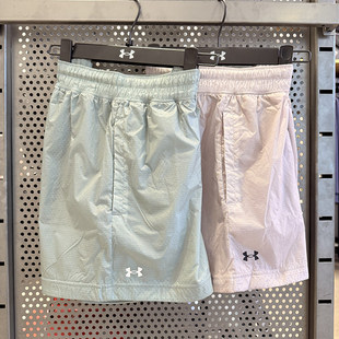 Rival透气健身训练跑步休闲运动裤 1389628 女子短裤 UA安德玛25新款