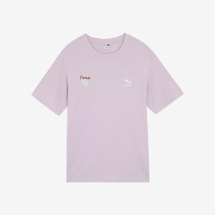 女士宽松透气运动休闲短袖 Puma 彪马春季 新款 T恤625811