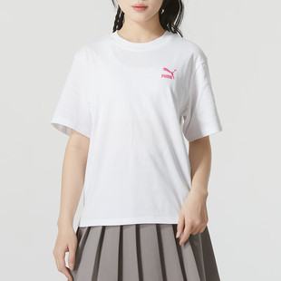 短袖 休闲舒适T恤衫 2024夏跑步运动服时尚 682345 彪马女装