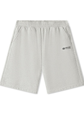 斯凯奇男士夏季新款运动休闲梭织裥棉短裤L225M081-0018