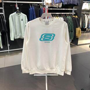 L322U083 L123M004 斯凯奇男女卫衣跑步运动上衣休闲套头衫 新款