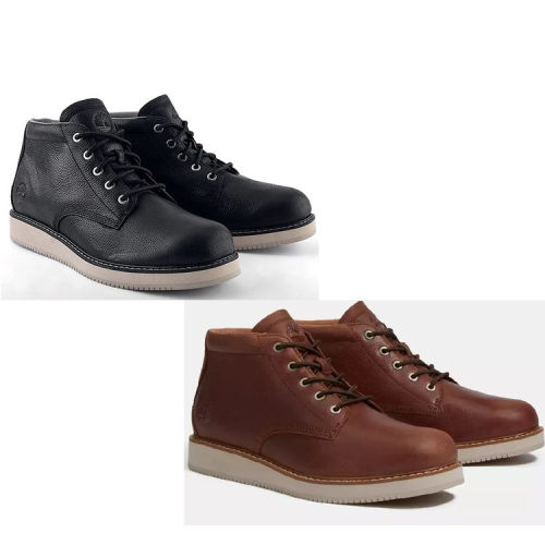 Timberland添柏岚25男秋冬新户外休闲防水防滑皮革中帮鞋潮A6CW2