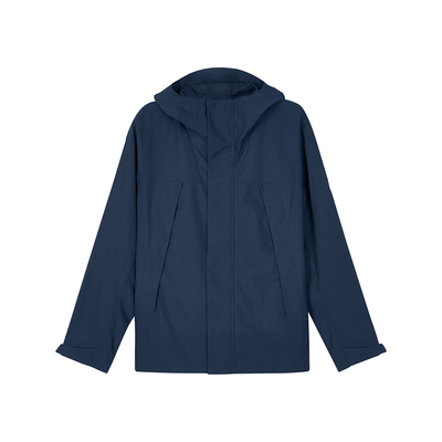 斯凯奇2025新款男士连帽运动茄克防风上衣