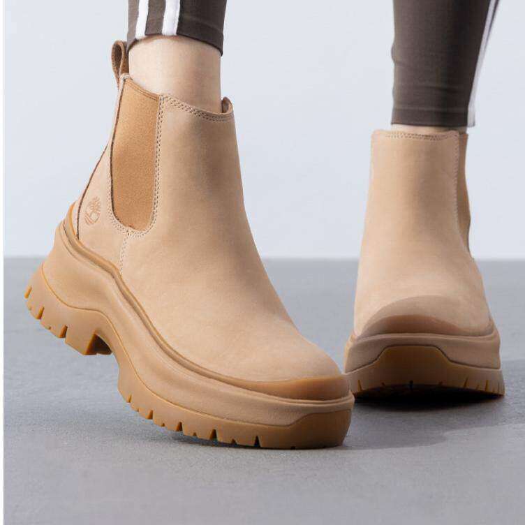 Timberland添柏岚户外厚底切尔西靴女短鞋24秋冬A28XMEN7