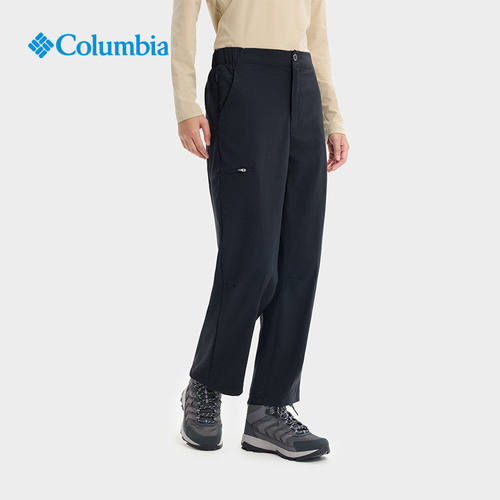 Columbia哥伦比亚户外25秋冬新品女子拒水干爽运动休闲长裤AR8927