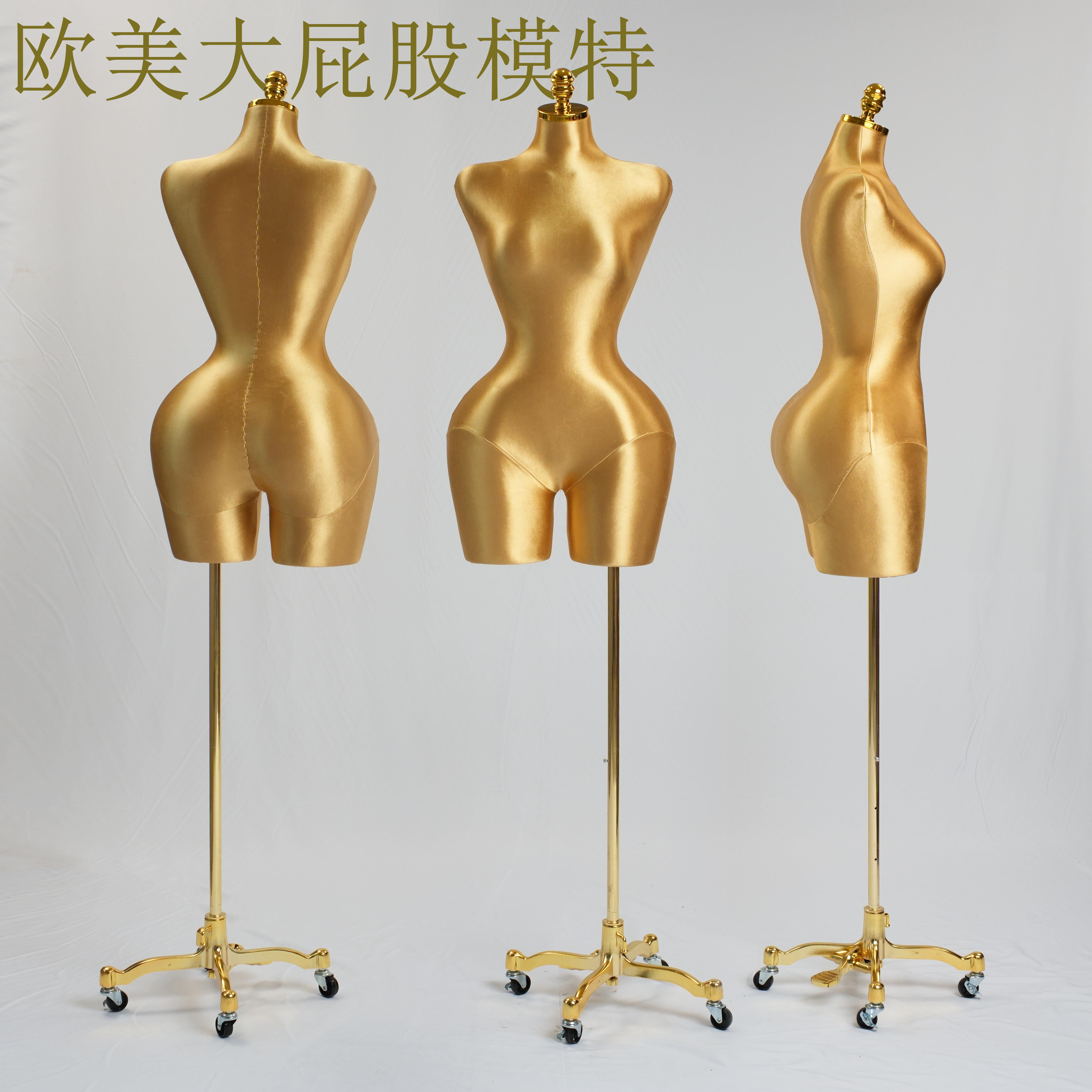 半身欧美胖女装模特卡戴珊身材
