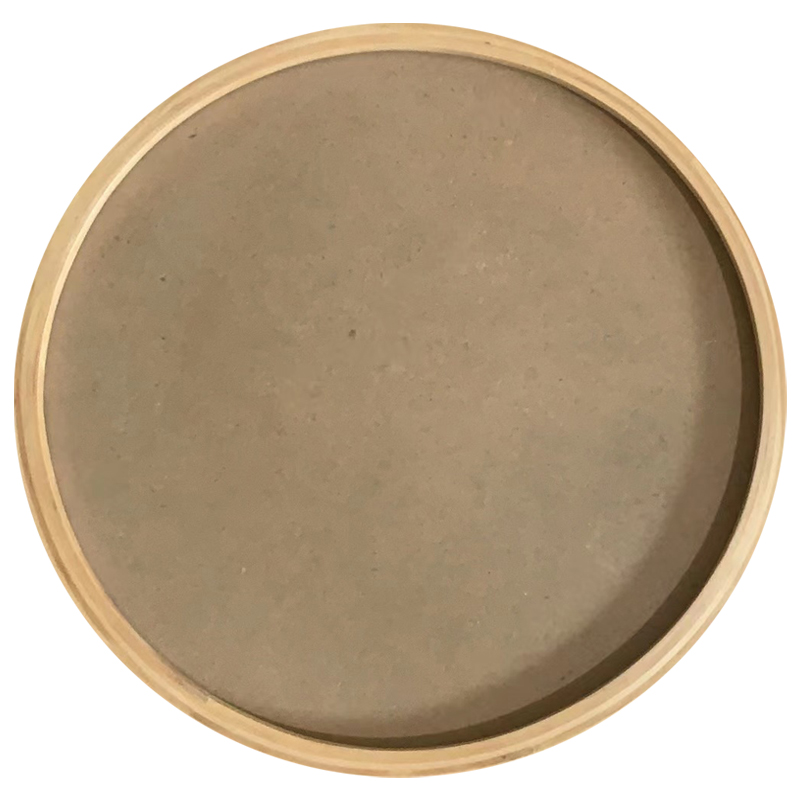 实木圆形45cm画框原木35cm油画框新中式木玄关装饰画十字绣装裱框