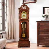 北极星落地钟德国赫姆勒十四天高档实木座钟欧式 客厅立钟机械钟