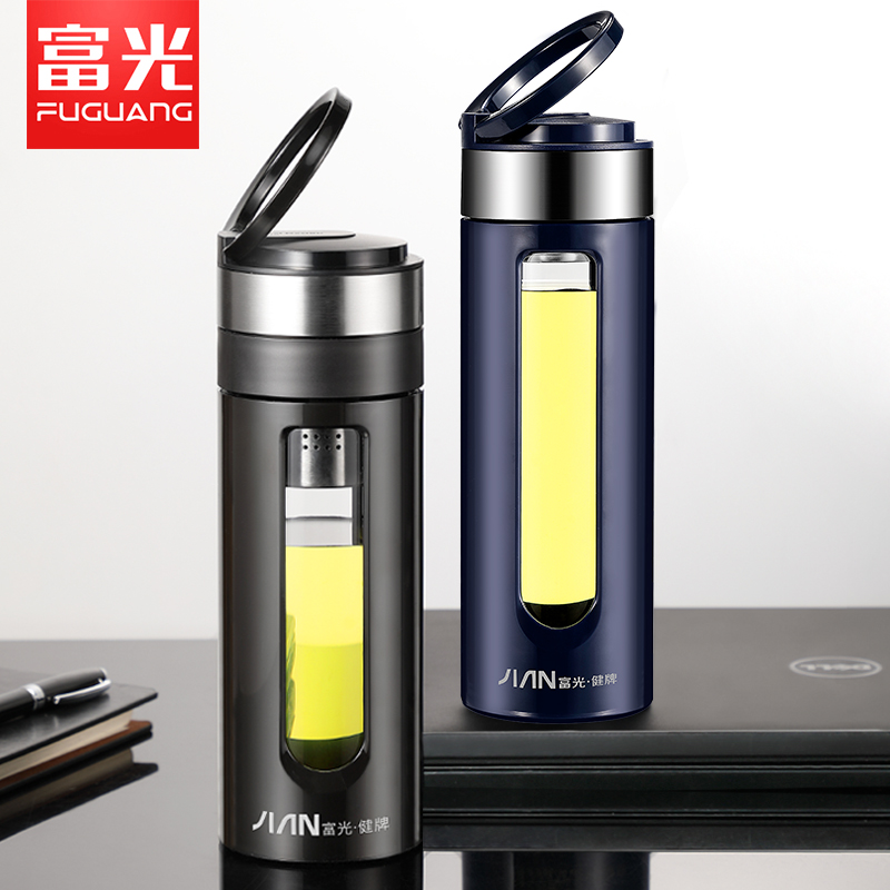 富光便携运动大容量防摔学生水杯