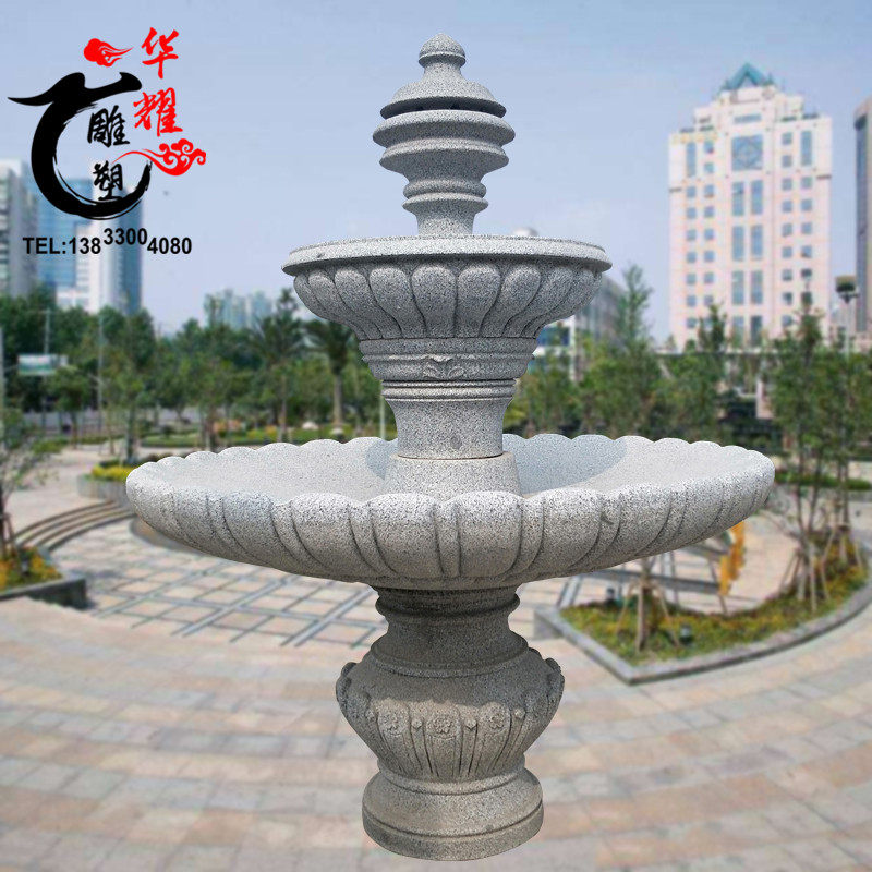 stone carving Granite double-deck fountain Flower pot gardens outdoors large Marble ball Flowing water Decorationin the Home accessories , Carving , Stone carving  category - from Buy2taobao.com to provide professional Taobao agent buy service