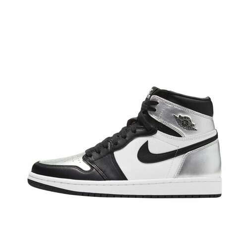 Jordan Air Jordan 1 high 高帮 篮球鞋女款 液态银CD0461-001