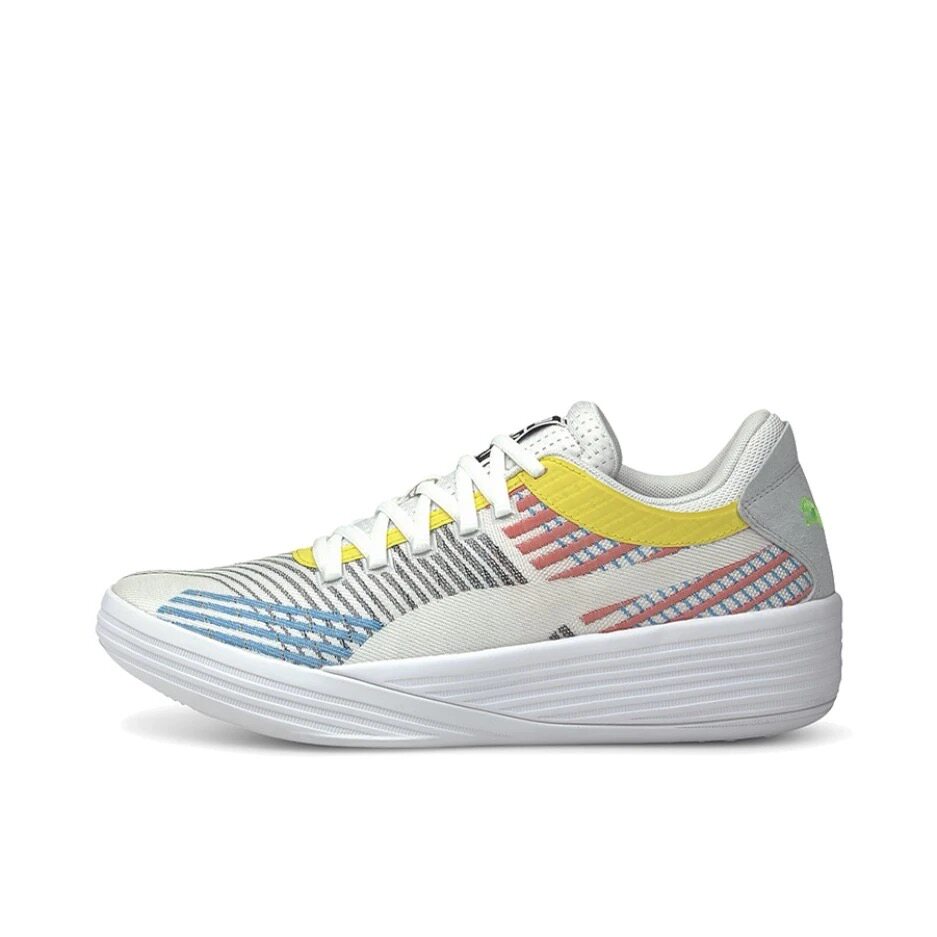 PUMA彪马 Clyde All Pro 减震防滑轻便 低帮 实战篮球鞋194039-01图片