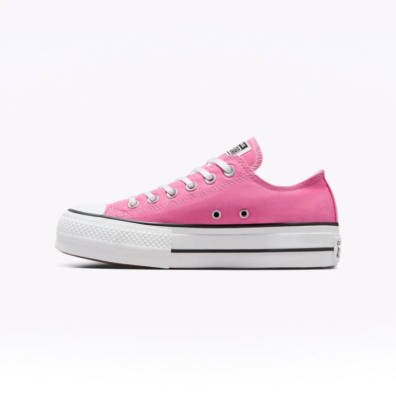 CONVERSE匡威All Star Lift女低帮帆布经典厚底鞋粉色A06508C图片
