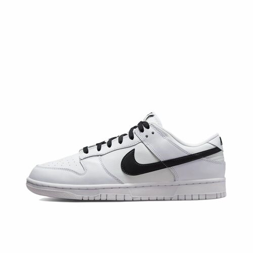 Nike Dunk Retro 皮革 复古 低帮 板鞋 男款 白黑DJ6188-101
