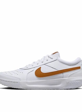 Nike Court Zoom Lite 3 减震 低帮 网球鞋 男款 白色DV3258-103