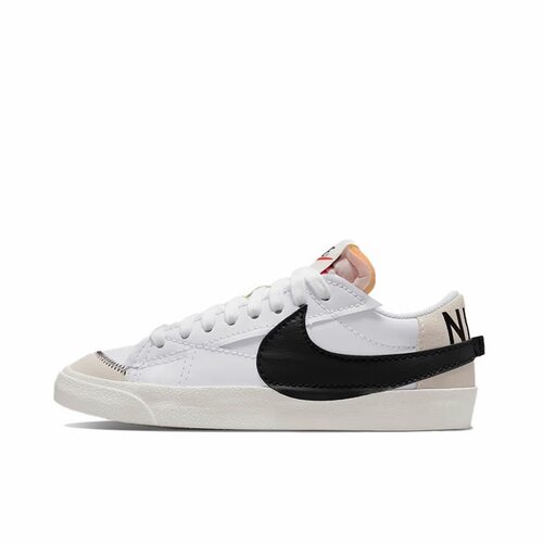 Nike Blazer Jumbo 低帮 板鞋 男款 白黑色DN2158-101