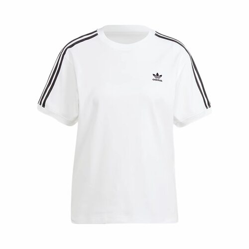 adidas originals  3-Stripes Tee三条纹拼色 正肩袖T恤IR8051
