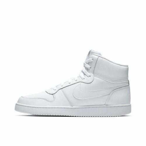 Nike EBERNON Mid 街头风 中帮 板鞋 男款 纯白AQ1773-100