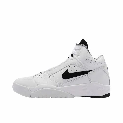 Nike Air Flight Lite Mid 中帮 篮球鞋 男款 白黑DJ2518-100