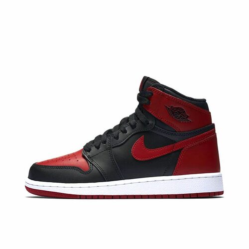 Jordan1 Bred 复古舒适运动GS 高帮 篮球鞋  2016男女575441-001