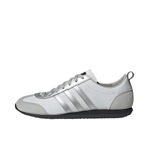 adidas VS JOG 2.0 舒适 低帮 德训鞋 男女同款 灰色JR4653