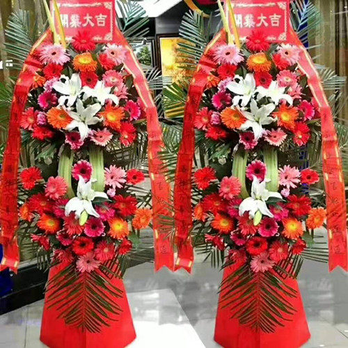 梅丰花卉开业花蓝送货上门