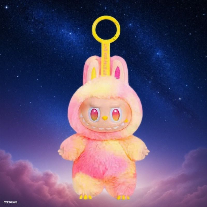 高质量拉布布3.0代马龙搪胶公仔