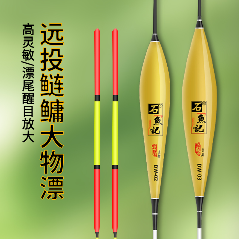 超醒目防风抗浪鲢鳙大物鱼漂