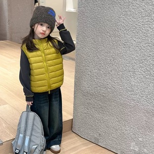 新国标绒可溯源~2025冬时髦好看实穿小排骨羽绒马甲轻薄背心坎肩