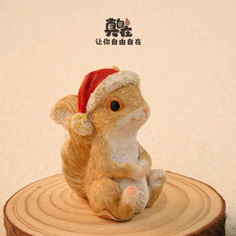 圣诞节礼物圣诞雪人摆件办公桌面装饰摆设情侣生日礼品送女友女生