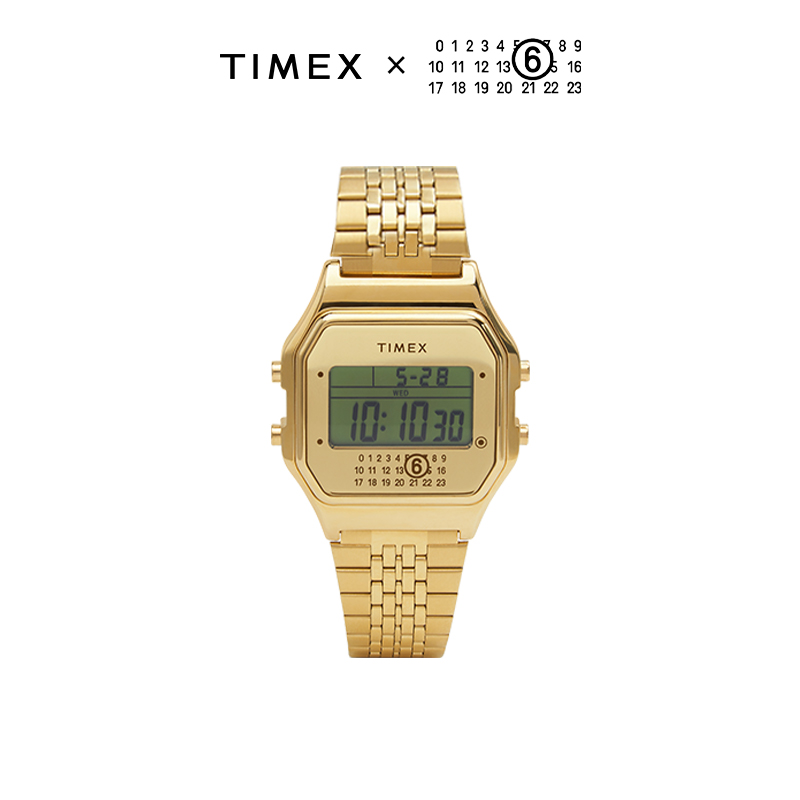 TIMEX×MM6天美时马吉拉联名款T80戒指表限量男女同款手表赠手链