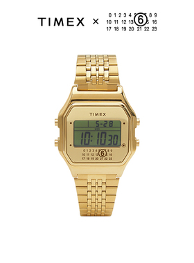 TIMEX×MM6天美时马吉拉联名款T80戒指表限量男女同款手表赠手链